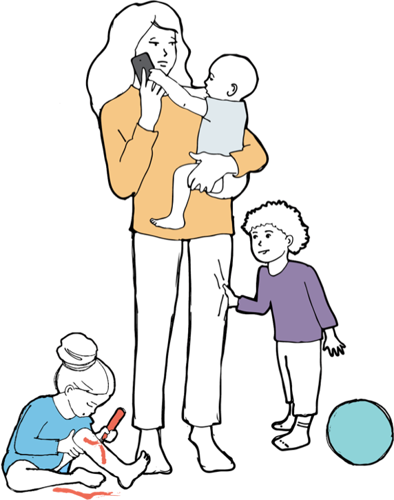 mom kids