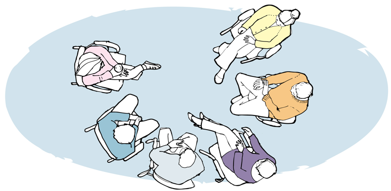 Meeting illustration